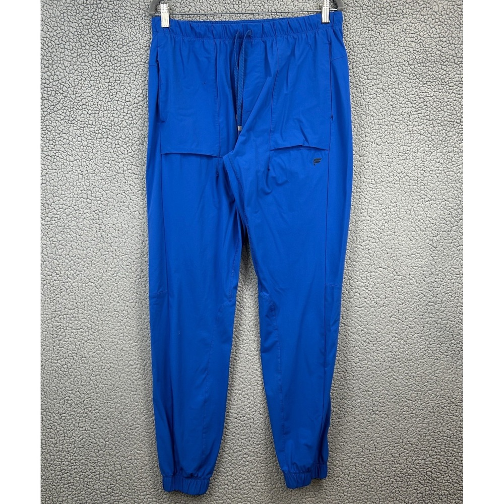 FABLETICS‎ THE ONE JOGGER BLUE MENS LARGE 33 X 32 ELASTIC WAIST EXCELLENT